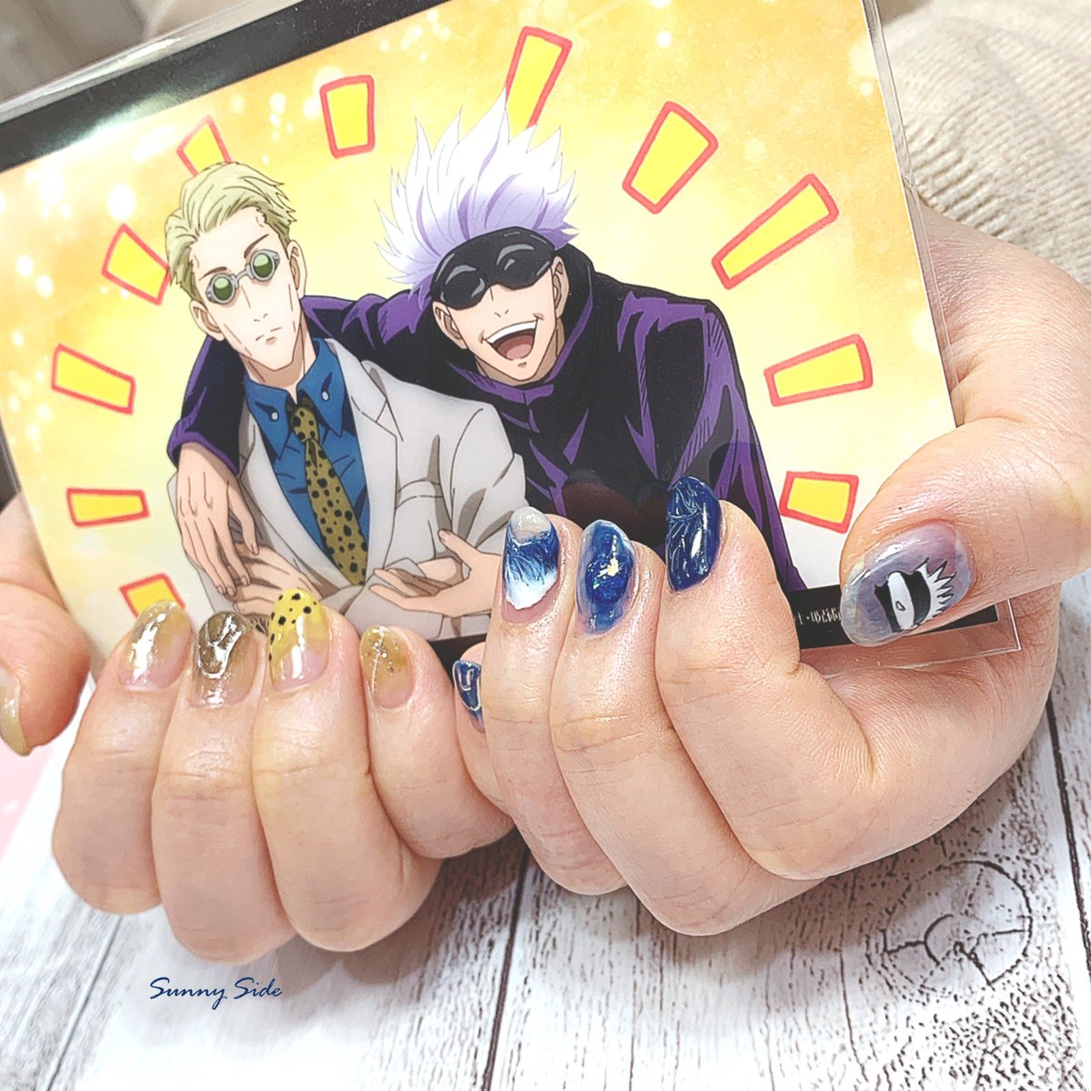 サニーサイド 茅ヶ崎 マツエク パラジェル 痛ネイル ワックス脱毛 呪術廻戦 五条悟 七海健斗 呪術廻戦 呪術廻戦ネイル 痛ネイル