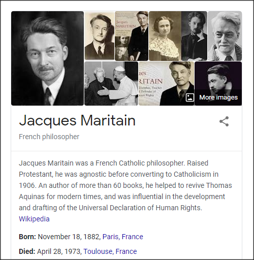 Thatcher once declared that there is “no such thing as society”, only individuals and families. Jacques Maritain, one of the few examples of a Christian Democratic political philosopher, put rampant individualism in the same breath as totalitarianism.