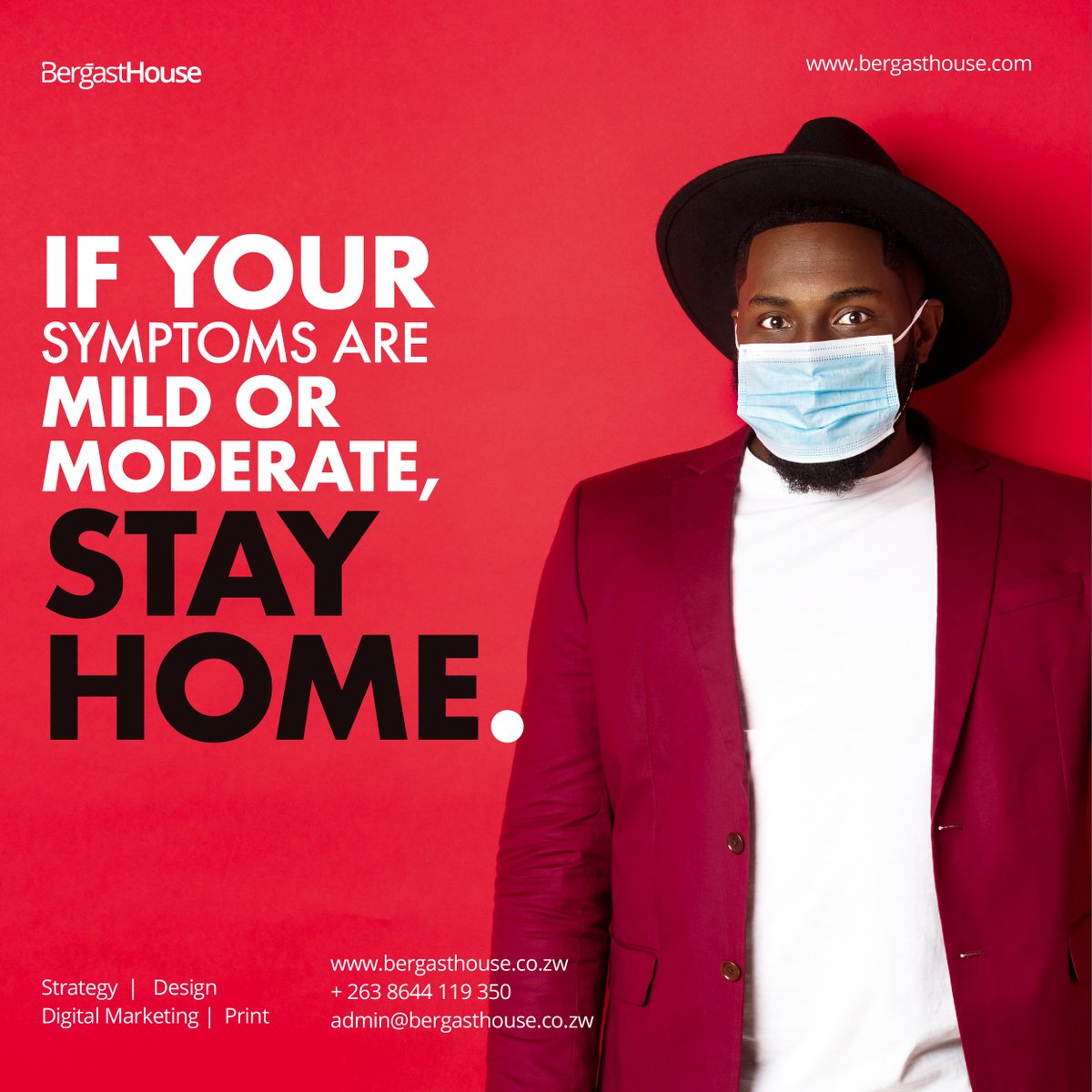bergasthouse's tweet photo. Do you know what to do if your #COVID19 symptoms are mild or moderate?
✅Stay home 🏠 
✅Don’t use #antibiotics 
✅Rest, eat, drink lots of fluids
✅Call your doctor👨‍⚕️if your symptoms worsen

Source: W.H.O
#MaskUp #Bergasthouse #movingatthespeedofculture #ItsTimeToGoDigital https://t.co/7992o5Jm3R