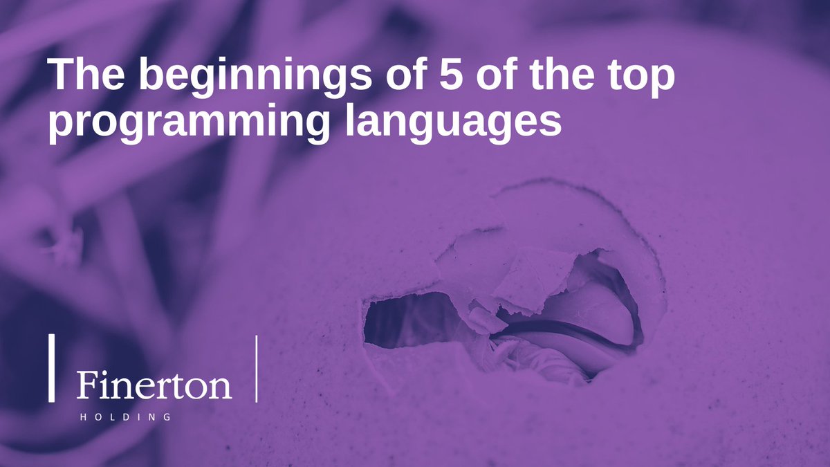 FinertonMT's tweet photo. There are literally thousands of programming languages out there and each one has
a different purpose, set of benefits and story behind it https://t.co/0pi83c0bzU - via
@FinertonBlogs

#FinertonMalta #ProgrammingLanguages #Programmer https://t.co/wmqZkOThMq