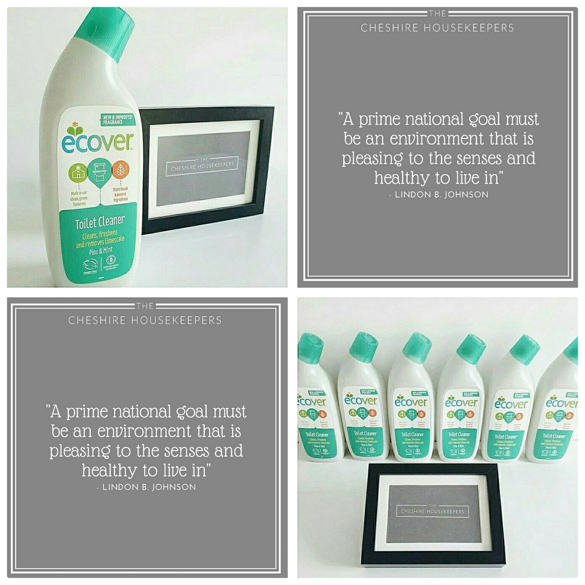 TCHouskeepers's tweet photo. At The Cheshire Housekeepers the environment is important to us, and we know we have a responsibility to do as much as we can by aiming to use products that have plant-based and mineral ingredients where possible. 
Ecover Toilet Cleaner has been and always will be our go-to! https://t.co/xxnyiRKW0s