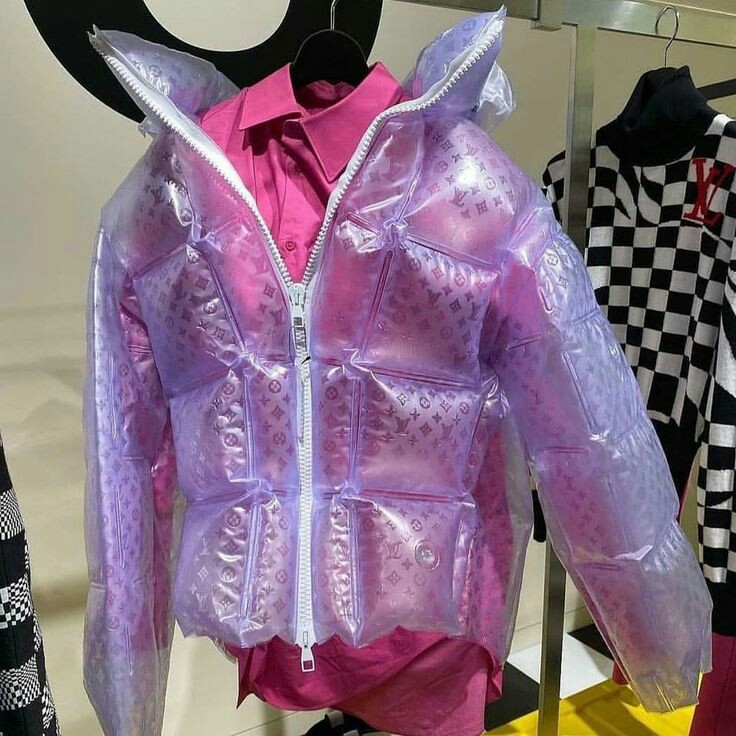 Louis Vuitton Transparent Inflatable Puffer Jacket