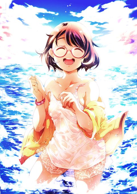 #見た人もなにか無言で眼鏡っ子をあげる 