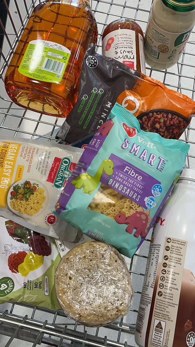 I should not be allowed to do my own groceries but woo dinosaur pasta