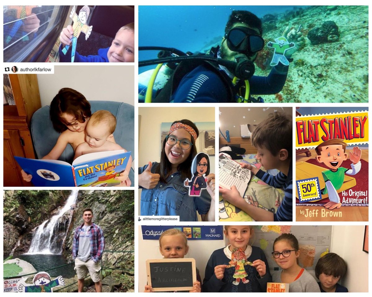 Thanks <a href="/doritos/">Doritos</a> for helping me spread the word about my many adventures with adults and kids across the country! Be sure to get reading everyone - can’t wait until we can all get out and safely adventure again. bit.ly/flatstanleySB #flatstanley #flatmatthew