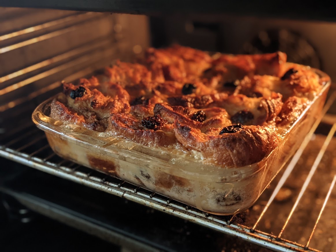 Inspired by  @fire_bottle to make delish food and burn fat.Bread and Butter Pudding. Stearic acid style./thread