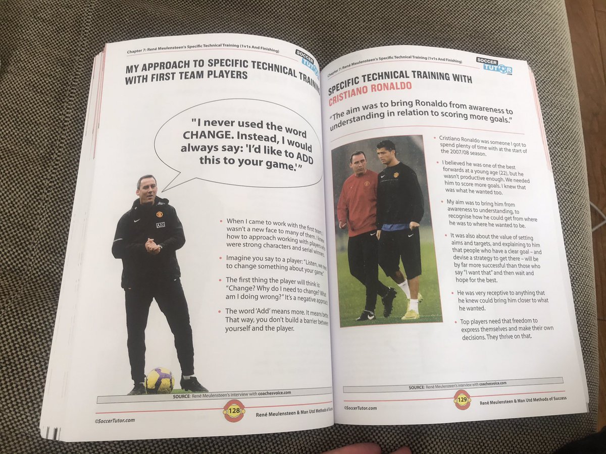 tomsan106's tweet photo. This just arrived to my door! What a Masterpiece this is. So well thought out with so much information! Congrats @rmeulensteen1 on a terrific piece of work!
#Meulensteenmethod #ssahhou #ManchesterUnited #football #soccer #coaches https://t.co/Yz0nja1U7B