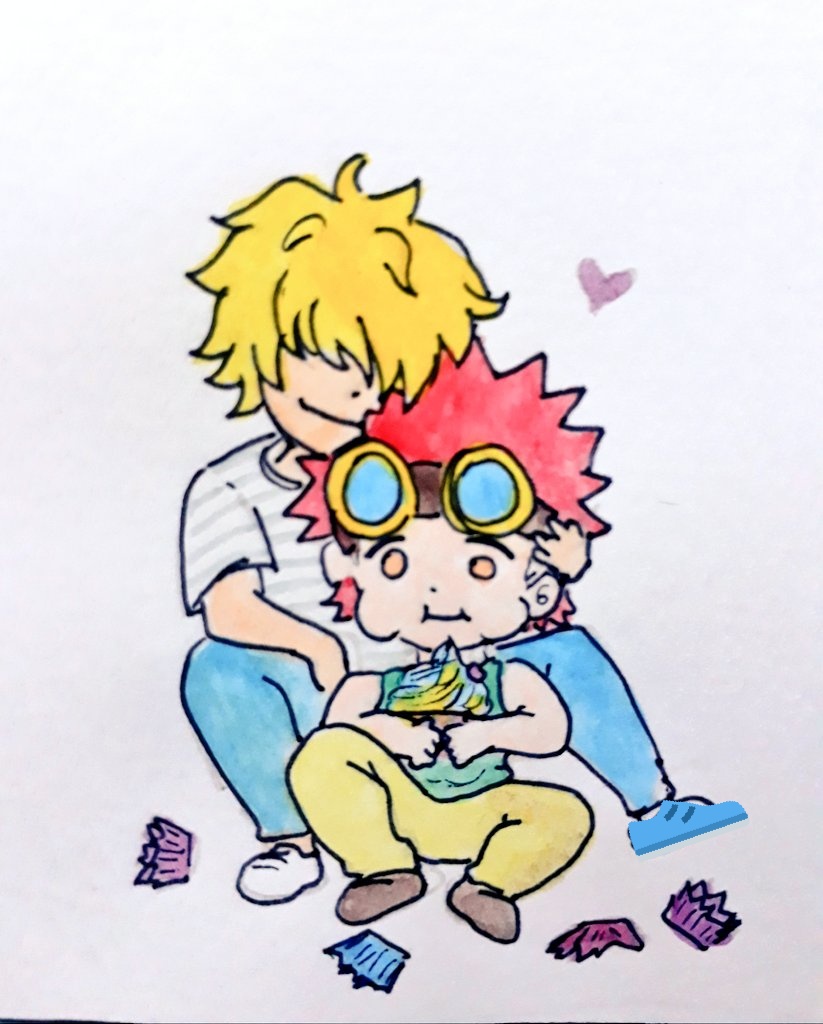 HaruMel_HM's tweet photo. Kid me encanto !! 
Pero tuve que tapar el pie de Killer XD jajajaj 
Prometo mejorar los pies y las manos 🤯 
Veo dibujos tan lindos!! Y ya siento que puedo hacerlos asi!! Me falta soltarme mas o me salen roboticos xd
#ワンピース #ONEPIECE #eustasskid #kidler #killeronepiece https://t.co/vNgbj37kZZ