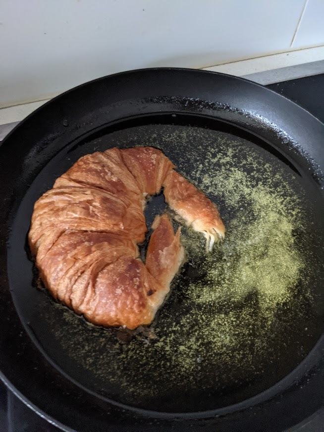 submerge croissants in stearic goodness
