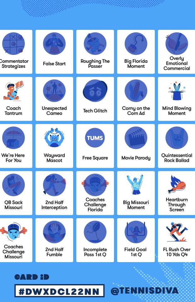 Another bingo same card! #TUMSBingoSweepstakes