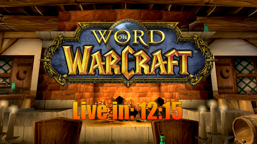 AlodarSylmor's tweet photo. Major announcements to be made tomorrow on stream regarding the show.  Time, Guests, Format.  See you all tomorrow!  #wordonwarcraft https://t.co/uy45WWx0xQ