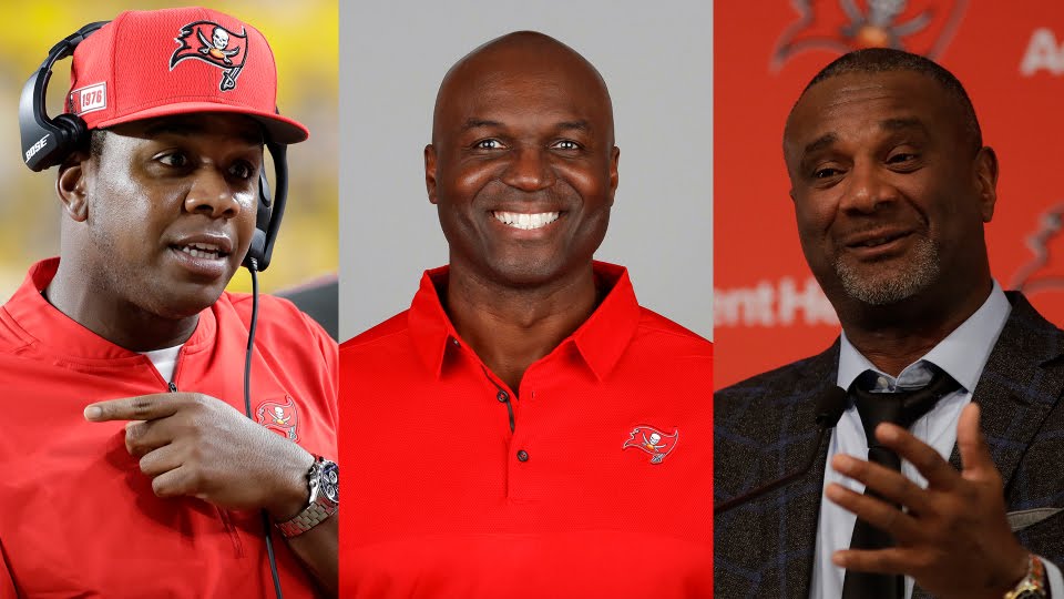 reesewaters's tweet photo. The Tampa Bay Buccaneers just won the Super Bowl with Black assistants leading the offense, defense and special teams. Congrats Byron Leftwich, Todd Bowles and Keith Armstrong. https://t.co/IiwIjwsL6Q