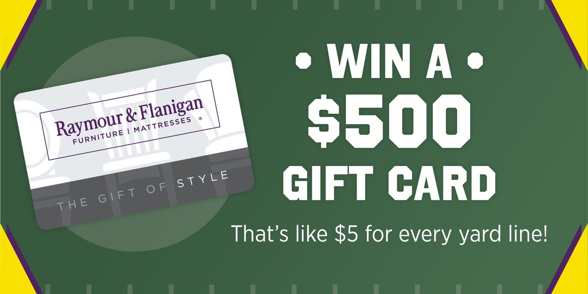 raymourflanigan's tweet photo. What a game. 🏈 Congratulations to Tampa Bay!

Let's end the night with our biggest #giveaway! RT, LIKE and tag a football fan to be entered to #win a $500 Raymour &amp; Flanigan gift card. Good luck! https://t.co/3CFOzxQx6p