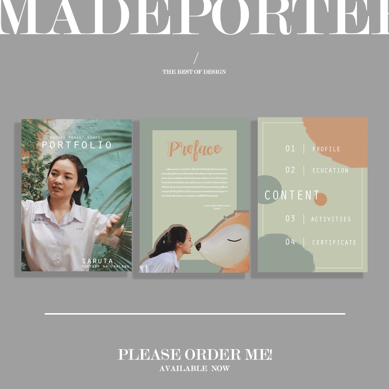 madeporter's tweet photo. ตอนนี้ร้านเราคิวว่างแล้วนะคะ
สามารถทักมาสอบถามรายละเอียดราคาหรือปรึกษาการทำพอร์ทได้เลย☺️💘
พาวเวอร์พ้อยก็รับทำน้า 
line : https://t.co/3fEOdMtETr
#รับทำพอร์ต #รับตรงอิสระ #รับทำปก #รับทำพอร์ตโฟลิโอ #รับทำportfolio  #รับทำpowerpoint #tcas64 #dek64 #dek65 #tcas64รอบ1 https://t.co/EvC9CzwVu5