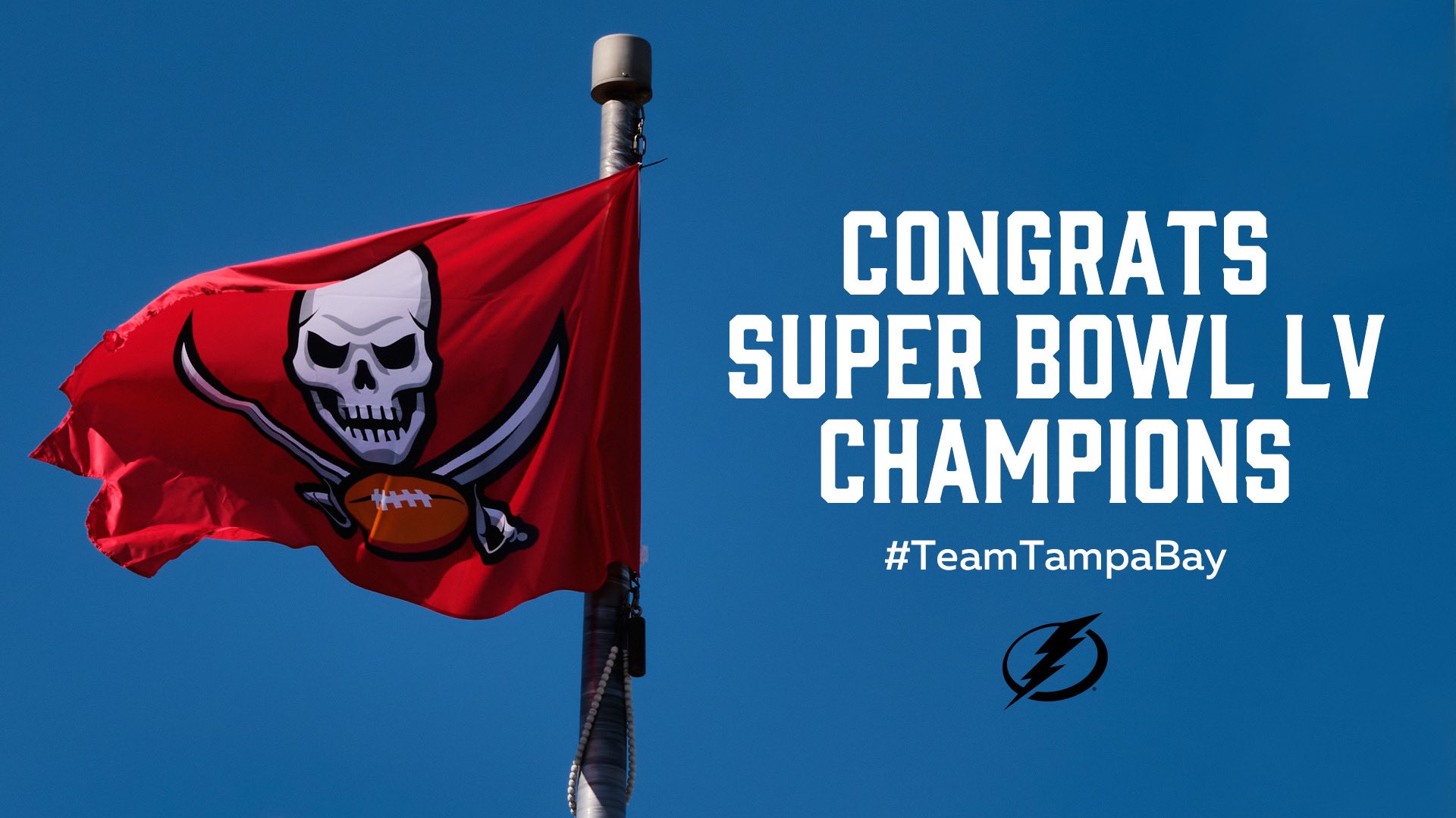 CHAMPA BAY 🏈⚡️⚾️ Bucs. Bolts. Rays. It's a good day in Tampa