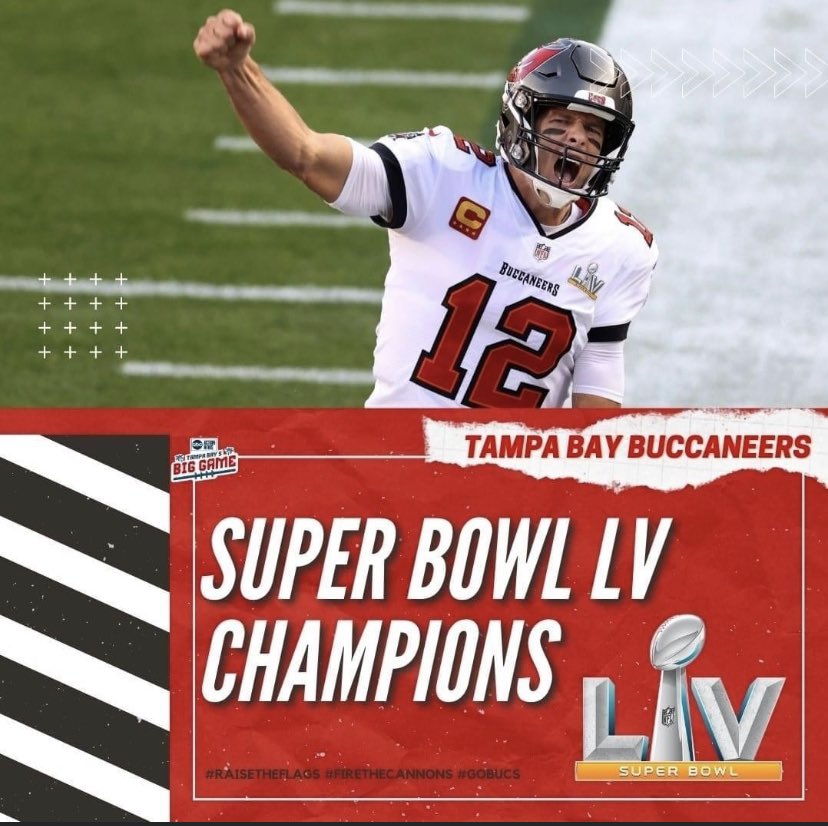 Congratulations to the Tampa Bay Bucs!