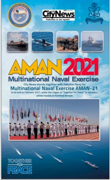 worriorsoul880's tweet photo. #PakNavy s all set to host maritime exercise ‘AMAN21’ in  North Arabian Sea in upcoming week of Feb 2021. This will be th first time in a decade that Russia will participate in a joint military exercise with the NATO members. 
#paknavyamanexercise  

@US5thFleet @nytimesworld https://t.co/HW75ZVYjnL