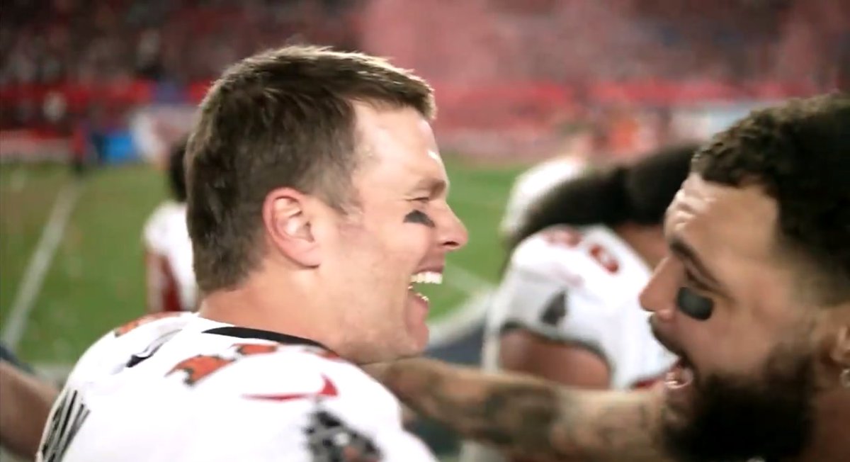 Pure bliss 🐐 #SuperBowl