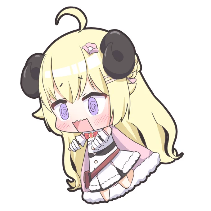 #ししらーと
#つのまきあーと
三輪車ししろんに追いかけられるわため
所詮この世は弱肉強食… 