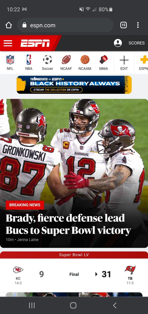 How sweet it is... #SuperBowl #GoBucs