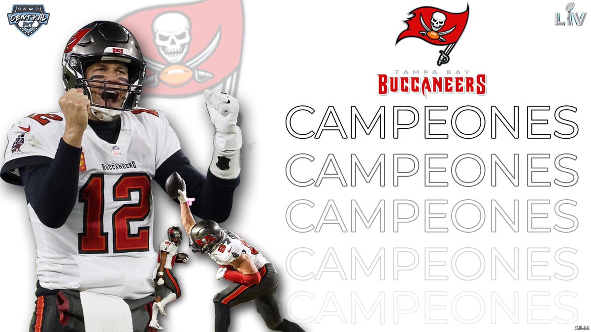 Central_DxT's tweet photo. TAMPA BAY CAMPEONES DEL SUPER BOWL LV 🏈

Los Bucaneros de Tampa derrotaron 31-9 a los Jefes de Kansas City para ganar el Super Bowl LV jugado en su casa.
Tom Brady ganó su séptimo anillo de Super Bowl, más que ningún otro jugador.

#SuperBowl https://t.co/6smDbEq8h3