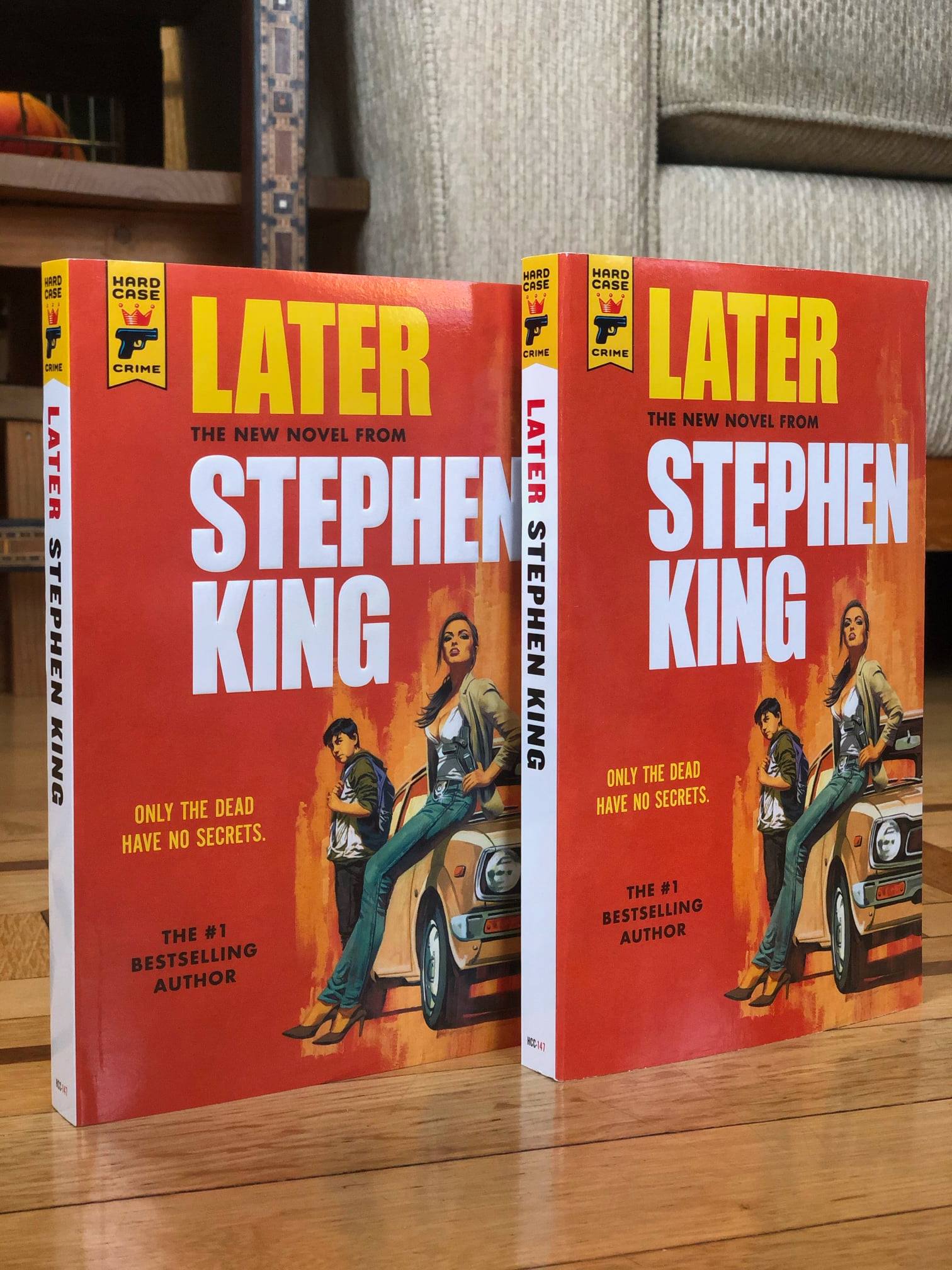 Stephenking Com Stephen King S New Hardcasecrime Novel Later Is Less Than A Month Away Pre Order From A Local Bookseller At T Co Gsrybpel2u This Photo Shows The Uk Edition At Left The Us