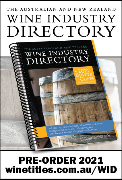Coming soon.....2021 Australian &amp; New Zealand Wine Industry Directory.....Pre-order now at winetitles.com.au/product/WID/