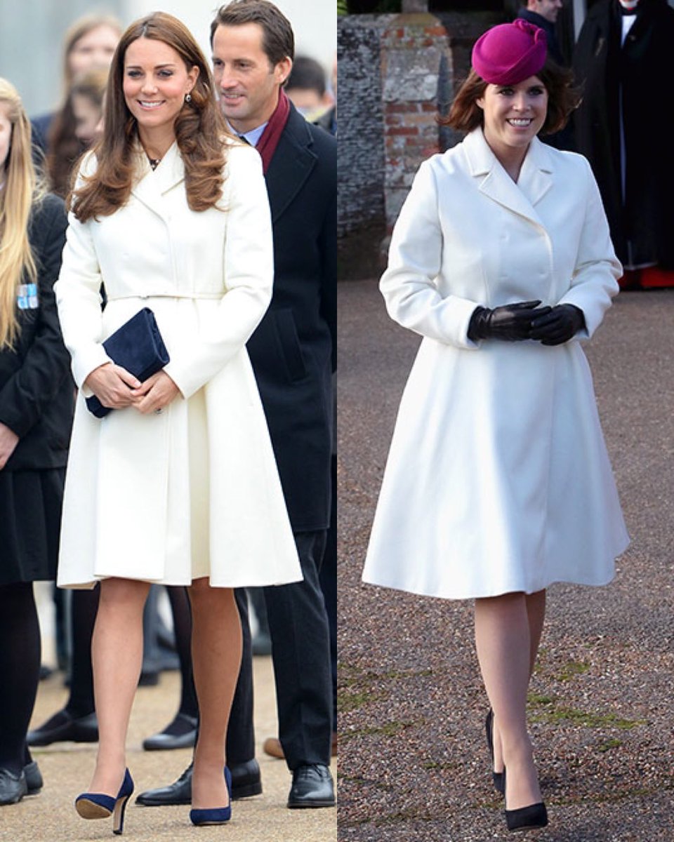 5: Max Mara Villar Coat, worn by The Duchess of Cambridge in 2015 and Princess Eugenie in 2014.
