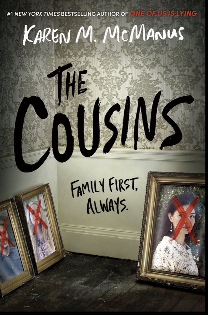I stayed up way too late reading this book the past couple of nights, but it was worth it. <a href="/writerkmc/">Karen M. McManus Updates</a> is brilliant.

Years after their grandmother disowned her children (and them), three cousins find themselves back in her presence and trying to make sense of their family’s past.