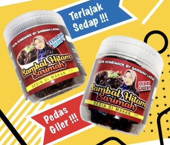 SambalSarimah's tweet image. Happy Monday gais! 
Nak try sambalhitam pahang &amp;amp; sambalpenyet 💯homemade yg superpedass🔥🔥🔥? 

1️⃣ #SambalHitamSarimah (Terlajak sedap @ Pedas giler) RM16-300gm
2️⃣ #SambalPenyet asli Indonesia RM15-400gm

Tak beli takpe, RT n Follow ok?💝
Nak order click: shopee.com.my/syukurmasry