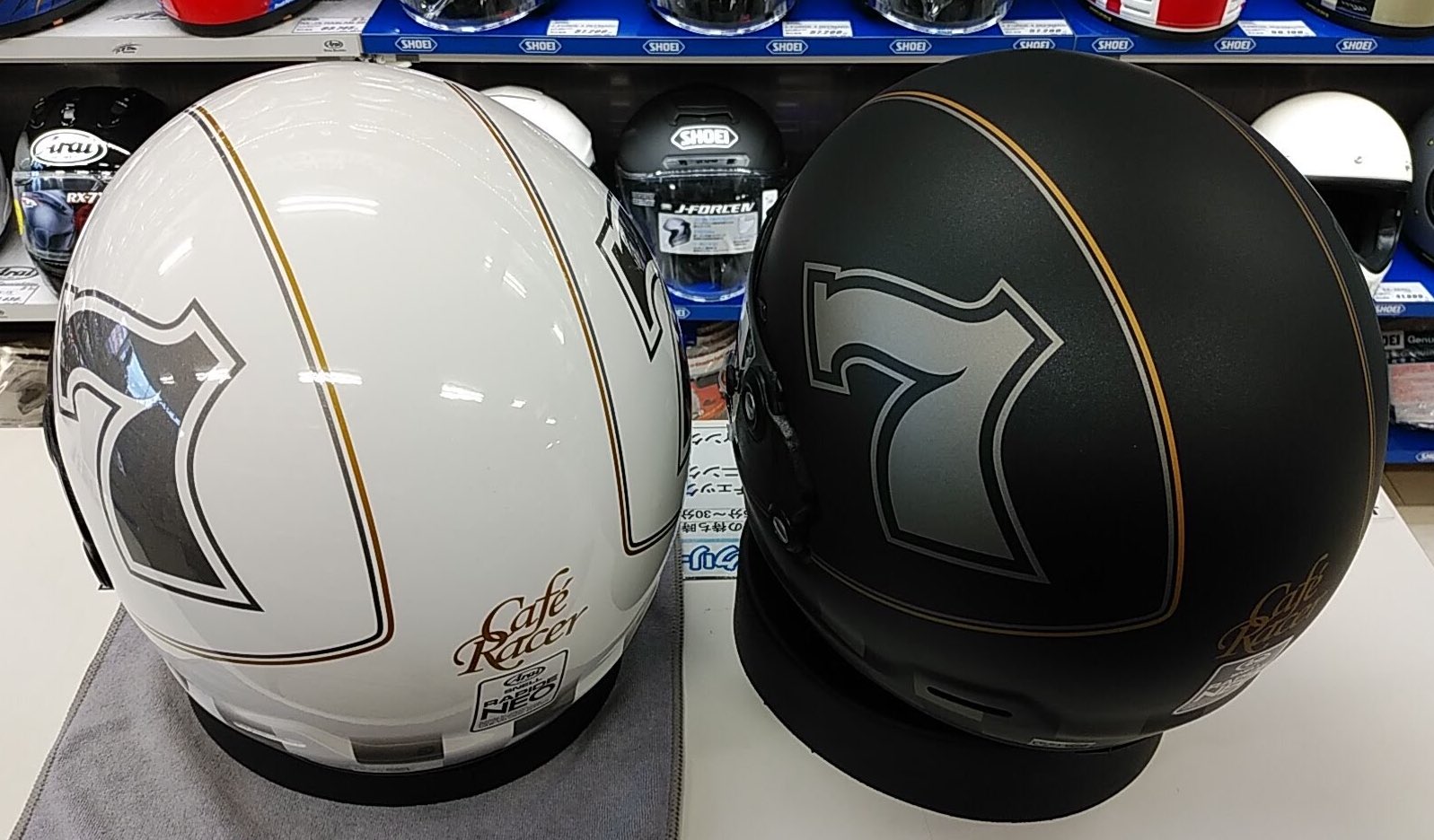 ★新品未使用品★アライラパイドネオXLサイズ山城限定デザインＳＰＬカフェレ－サ－ アライ Arai 山城 限定モデル RAPIDE-NEO ラパイド・ネオ
