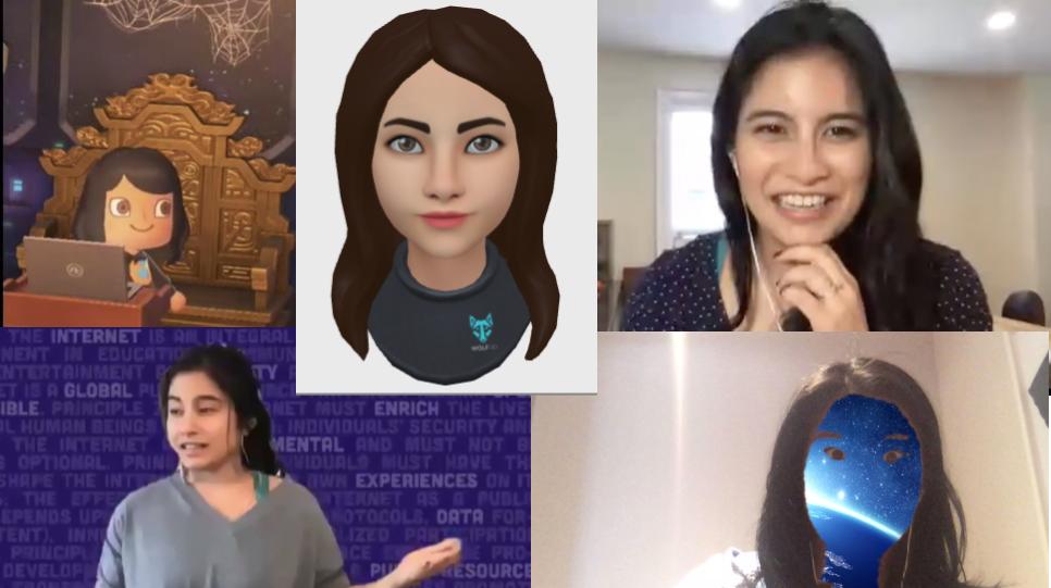 Some of my many virtual appearances in 2020.