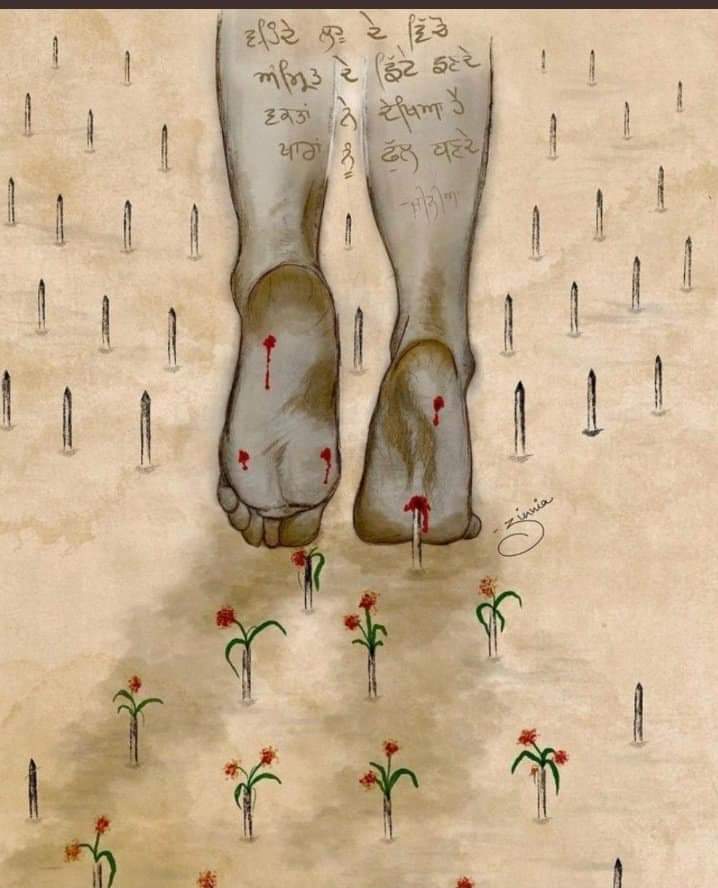 MDhapali's tweet image. ਹਕੂਮਤ ਨੇ ਲੋਕਤੰਤਰ ਵਿੱਚ ਕਿਸਾਨਾਂ ਨੂੰ ਰੋਕਾਂ ਲਾ ਕੇ, ਡਿਕਟੇਟਰਸ਼ਿਪ ਦਾ ਸਬੂਤ ਦਿੱਤਾ!!
ਹੋਕਾ ਸਭ  ਲਈ ਇਹੀ,
ਹੱਕਾਂ ਲਈ ਆਵਾਜ਼ ਬੁਲੰਦ ਕਰੋ
#NoFarmersNoFood 
#FarmersProstests 
#supportfarmer
#ReleaseDetainedFarmers