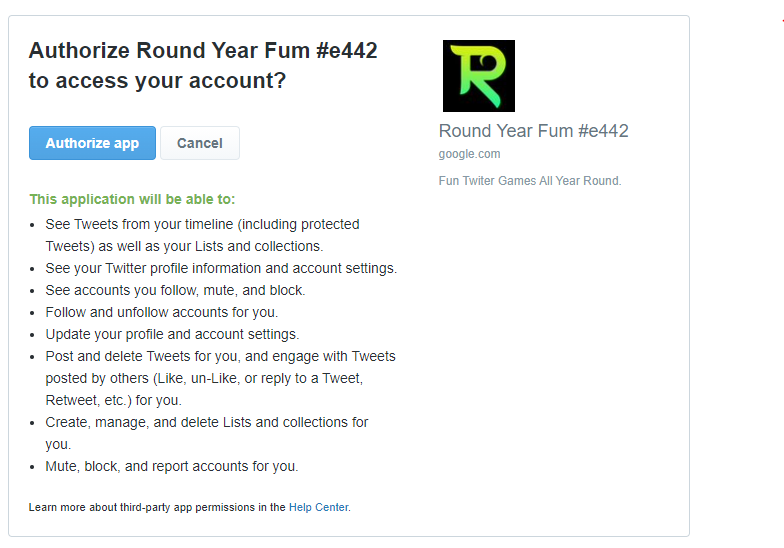 Sekedar mengingatkan sebagai anak IT, untuk Nilai Twitter Saya tolong di lihat kembali akses yang diminta mereka. secara tidak langsung kalian memberikan akses.. padahal nilai twitter sebenarnya cukup simpel dengan kalkulasi ala ala. hati hati aja intinya