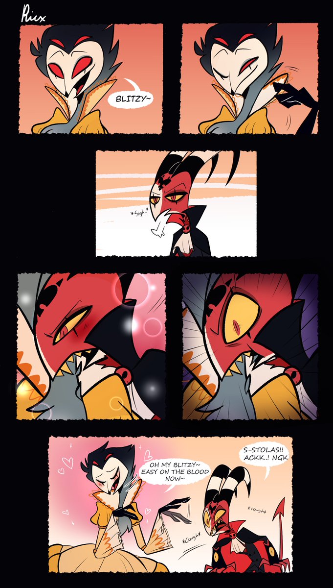 Roleplay gone wrong 🤭
.
.
#HelluvaBoss #HelluvaBossFanart #HelluvaBossStolas #HelluvaBossBlitz #Stolitz