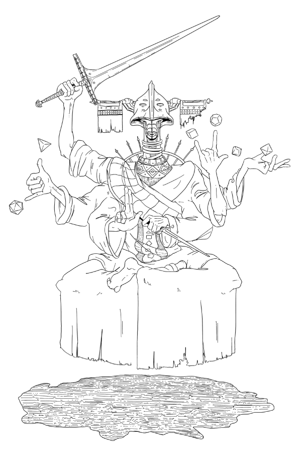 One of the many Outsiders, the Gods of Icosa.