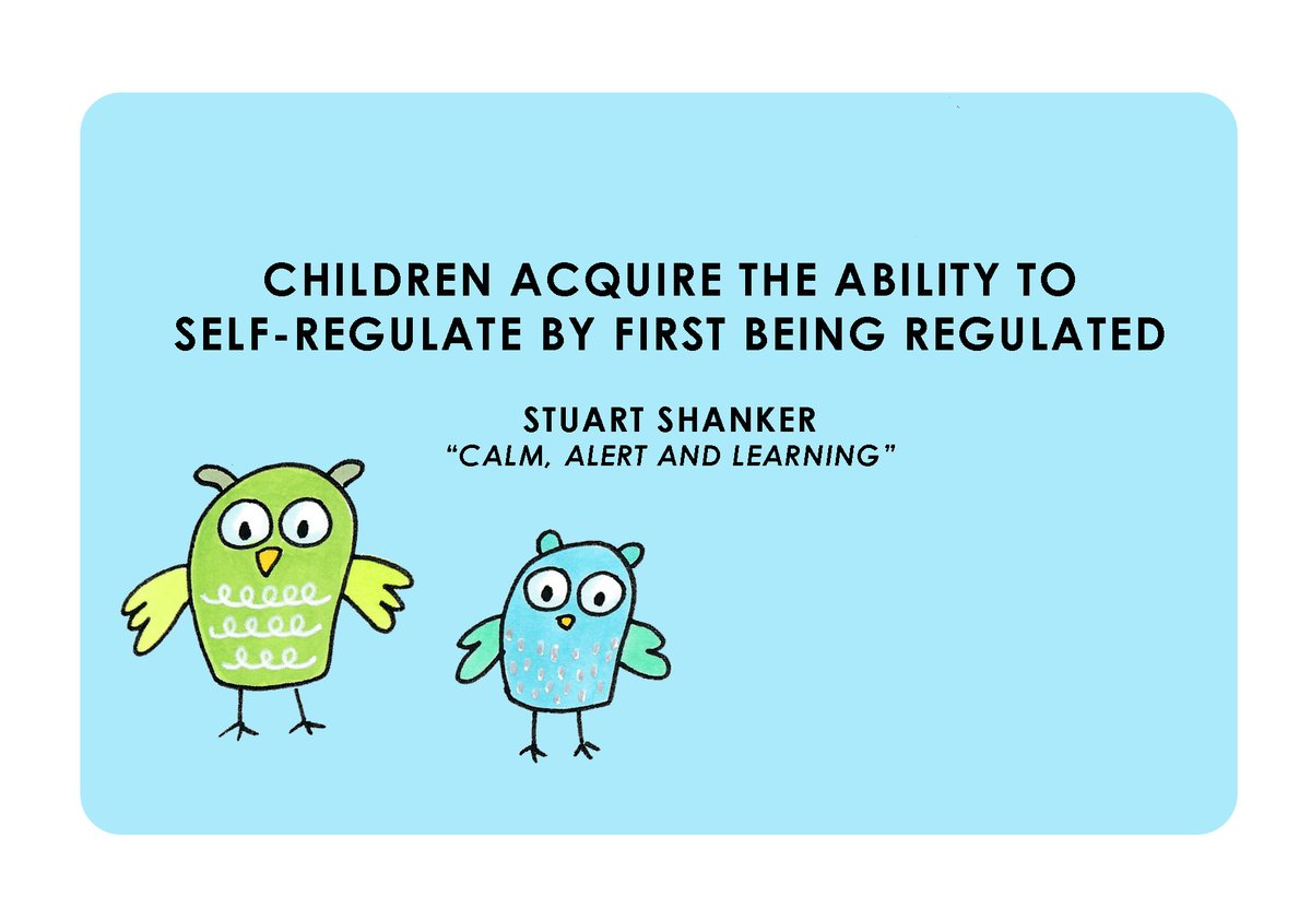 kwiens62's tweet image. Children acquire the ability to self-regulate by first being regulated ~ @StuartShanker 
#DailyDoodle
#CalmAlertAndLearning #SelfReg