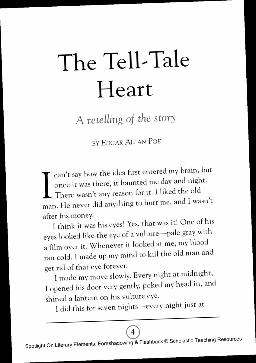 the telltale heart pdf download / Twitter