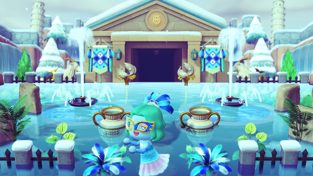 doom_mori's tweet photo. 🌊~water temple~🏛️
#animalcrossing #acnh https://t.co/TDBsivh90q