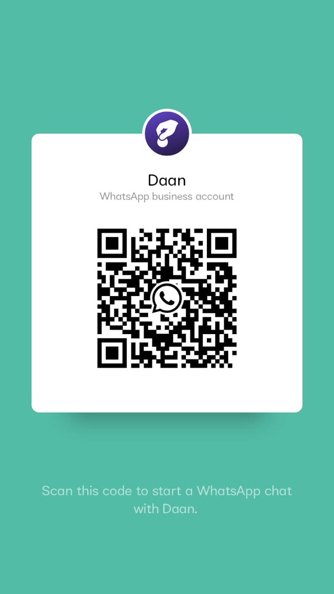 DaanIndia1's tweet photo. Great News: Now you can message #DAAN on WhatsApp too. Simply scan this QR code and message #DAAN for all your suggestions or questions. Download the app now>> https://t.co/NSkIrSeA71 https://t.co/qZGjamYpzG
