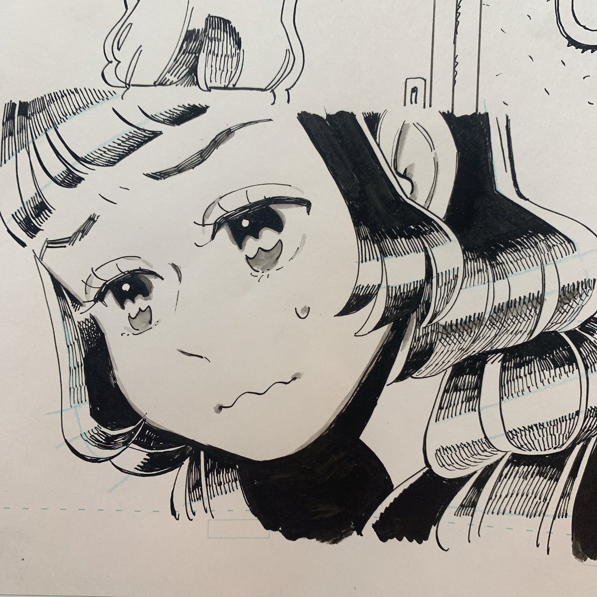 一番楽しい描き込む作業 