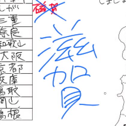 琵琶湖に沈みます 