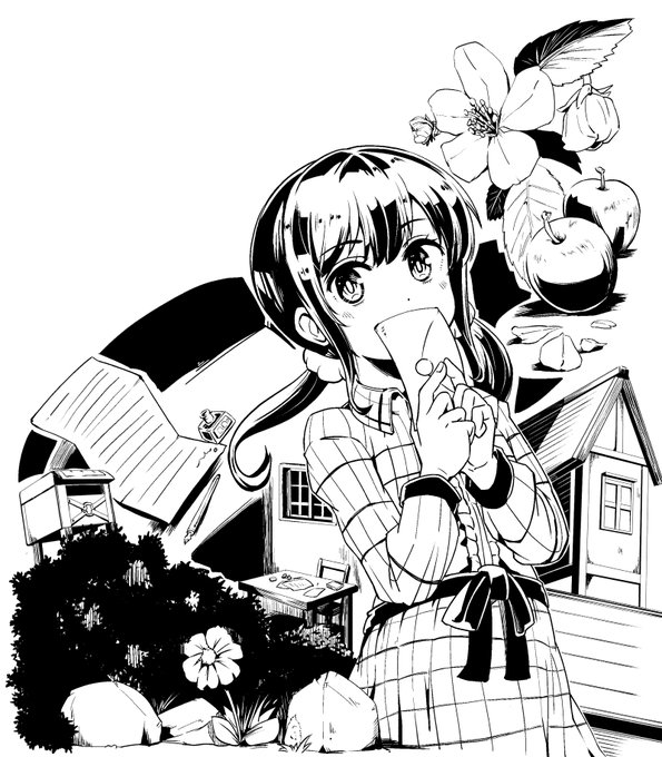 ペンの練習といろいろなものを描くための苦肉の策ー 