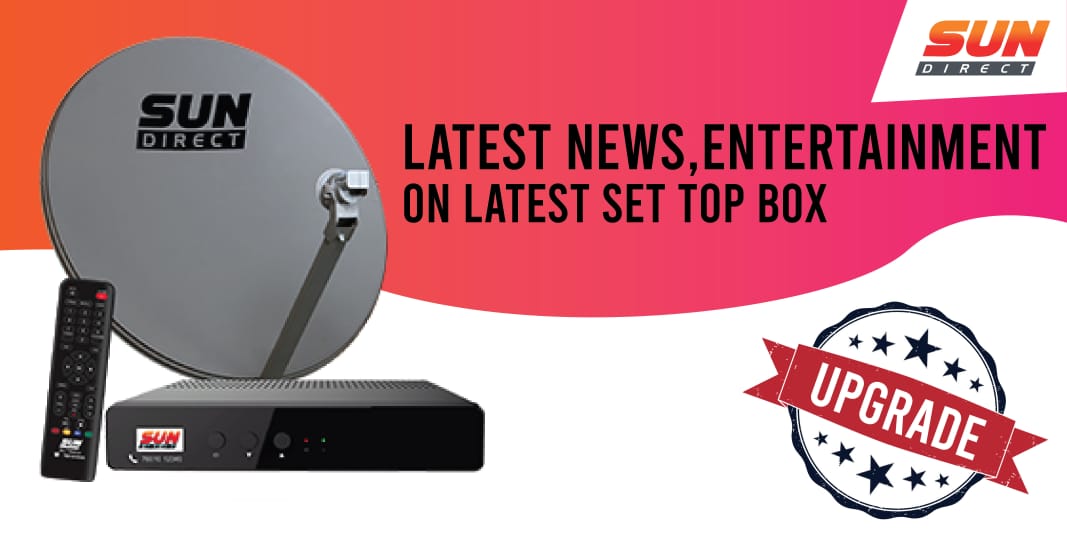 SUNDIRECTIndia's tweet photo. Upgrade your old set-top box with Sun Direct and watch your favorite programs in crystal clear clarity.
#sundirect #SunDirectHD #SunDirectDTH #settopbox #latestnews #Entertainment https://t.co/0xFEkATOxf