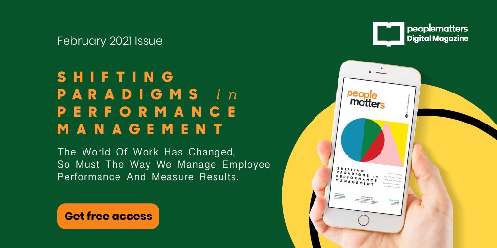 PeopleMatters2's tweet photo. The world of work has changed, so must the way we manage employee performance and measure results. READ the February 2021 issue to find out more on how the needle on performance management is shifting. Click here: https://t.co/uPjqV0dzlT

#rethinkperformance https://t.co/MiE7EXy7p5