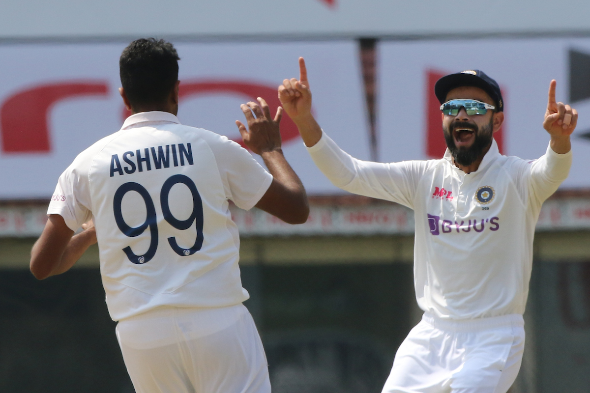 BCCI's tweet photo. Ashwin strikes straight away!

Rory Burns departs for a duck.

Live - https://t.co/VJF6Q62aTS #INDvENG @Paytm https://t.co/vgrBCbFQEp