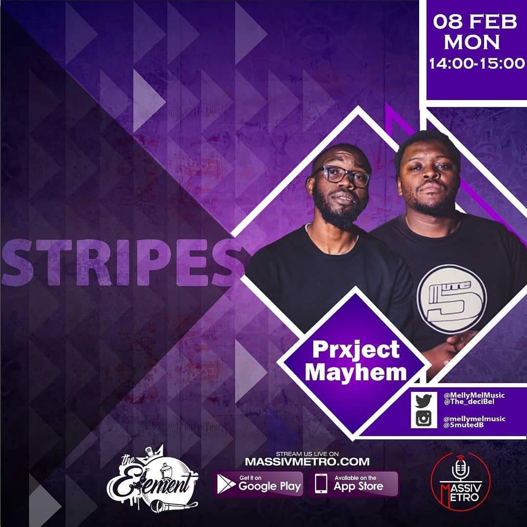 057_CaptainFS's tweet photo. Yaaaao!!

This gon' be a goodie @prxjectmayhem on @TheElementSA with @QueenAzizzar 

🤘🏾 https://t.co/0ceEwN7pnr