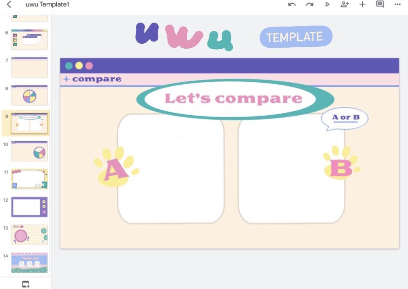 (⸝⸝ɞ̴̶̷ ·̫ ɞ̴̶̷⸝⸝εїз) 🌷🦋💟🥞💓っω･｡ 
มีใครสนใจมั้ยงับ ถ้ามีคนมนใจเยอะ
ไว้เค้าจะมาแจก template สไลด์