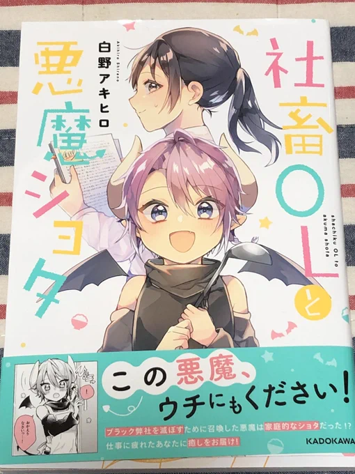 白野アキヒロ先生の社畜OLと悪魔ショタが届いていた!!!

ひたすらにクロハくんが可愛い!!!!!!!!!!!!
たまにカラーのシーンもあって終始胸キュンでした!!!めちゃ面白かったです✨✨✨

#社畜OLと悪魔ショタ 