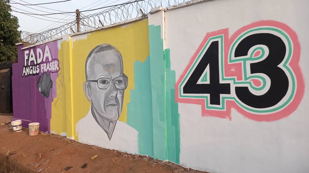 sir_yawe's tweet photo. A mural of Fr. Angus Fraser CSSp (MFR), former Principal of MSG and longest serving principal of a secondary school in Nigeria conspicuously displayed at a strategic junction in Makurdi. '43' represents the years he served at MSG.
Great man. Never to be forgotten. #fraserliveson https://t.co/iDC87W5KGU